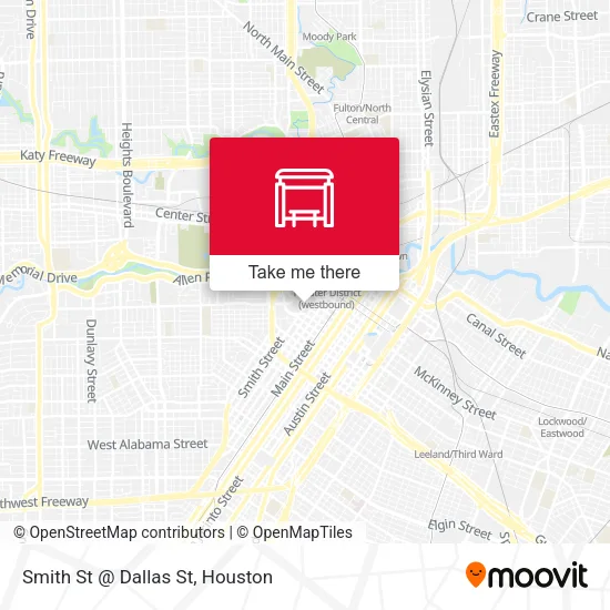 Mapa de Smith St @ Dallas St