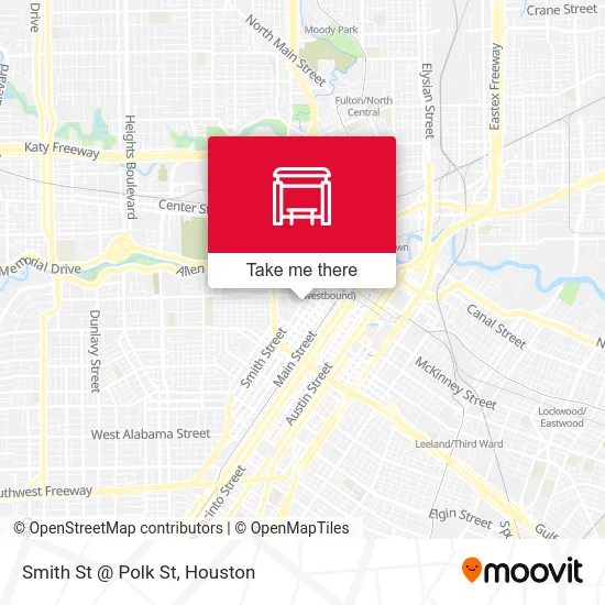 Mapa de Smith St @ Polk St