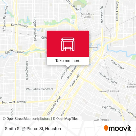 Mapa de Smith St @ Pierce St