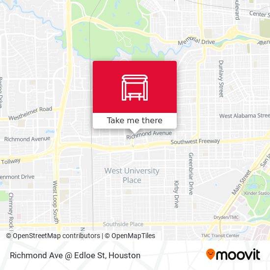 Richmond Ave @ Edloe St map