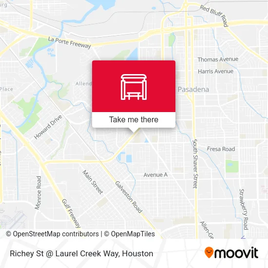 Richey St @ Laurel Creek Way map
