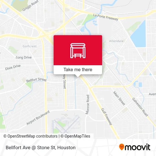 Bellfort Ave @ Stone St map