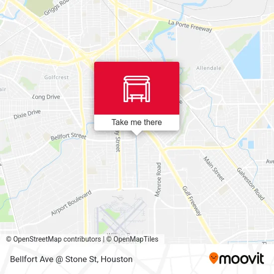 Bellfort Ave @ Stone St map