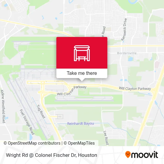 Mapa de Wright Rd @ Colonel Fischer Dr