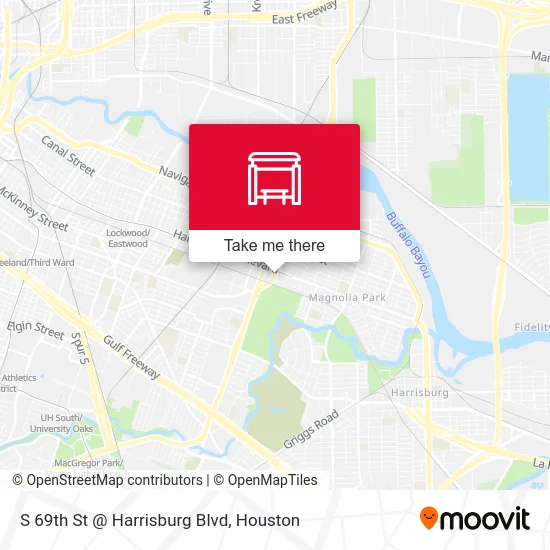 S 69th St @ Harrisburg Blvd map