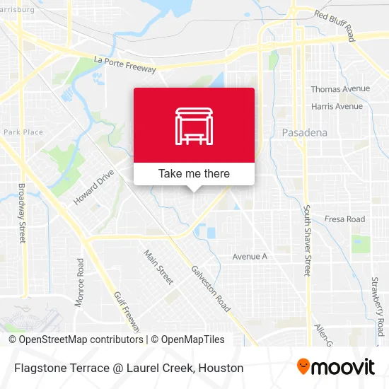 Mapa de Flagstone Terrace @ Laurel Creek