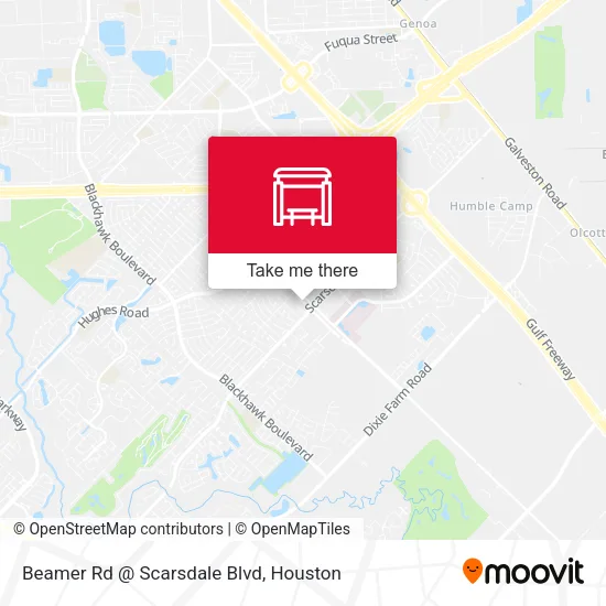 Mapa de Beamer Rd @ Scarsdale Blvd