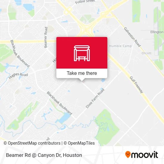 Beamer Rd @ Canyon Dr map