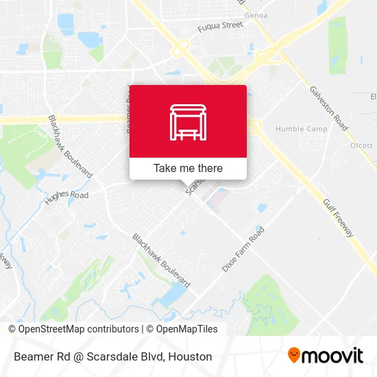 Beamer Rd @ Scarsdale Blvd map
