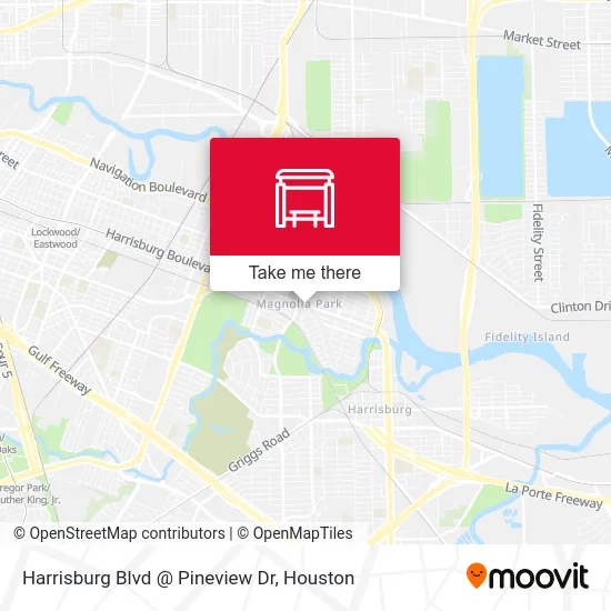 Harrisburg Blvd @ Pineview Dr map