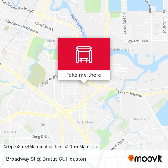 Broadway St @ Brutus St map