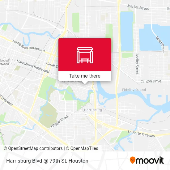 Harrisburg Blvd @ 79th St map