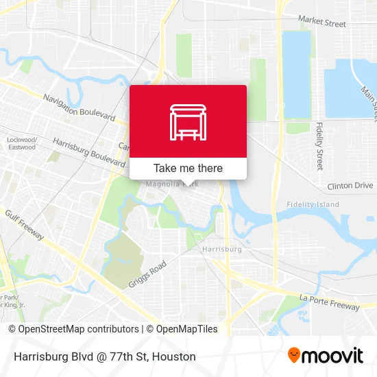Harrisburg Blvd @ 77th St map