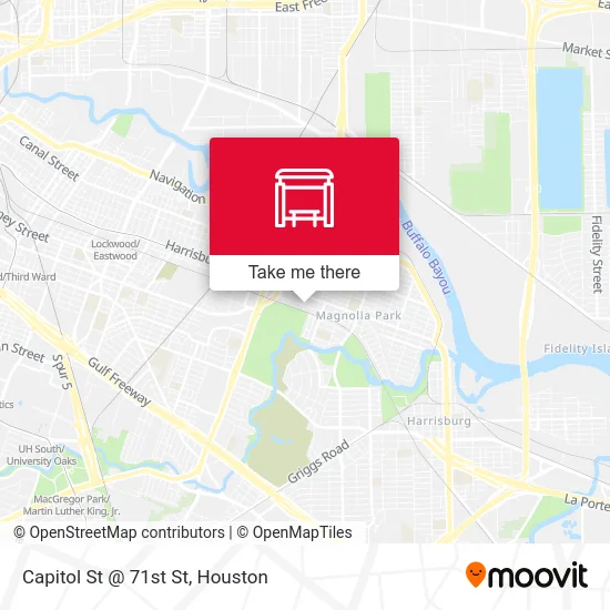 Capitol St @ 71st St map