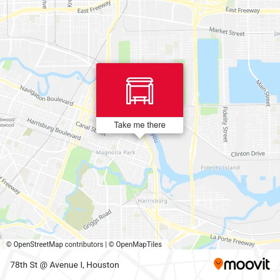 78th St @ Avenue I map