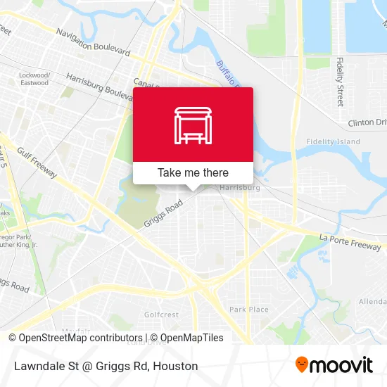 Lawndale St @ Griggs Rd map