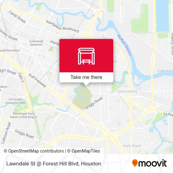 Mapa de Lawndale St @ Forest Hill Blvd