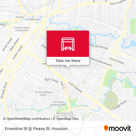 Ernestine St @ Pease St map