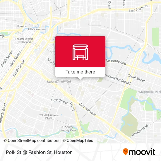 Polk St @ Fashion St map