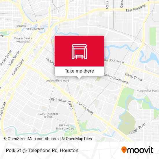Polk St @ Telephone Rd map