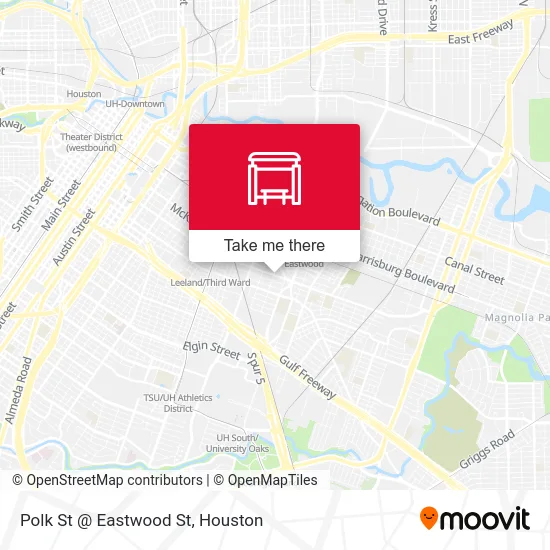 Polk St @ Eastwood St map