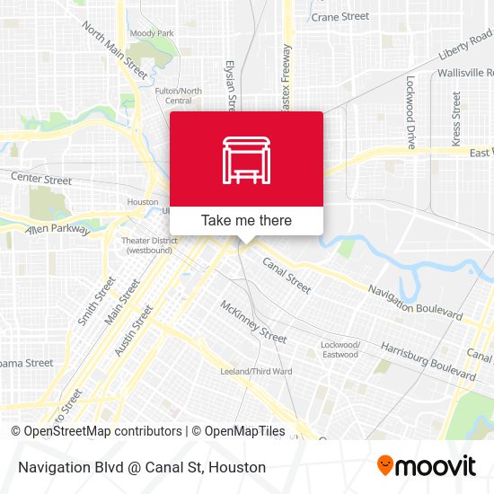 Navigation Blvd @ Canal St map