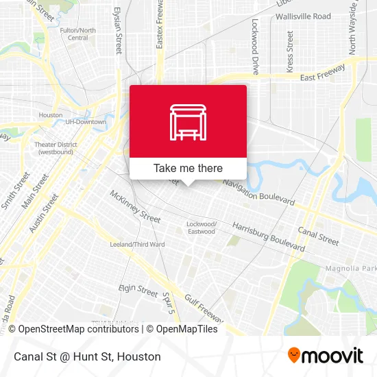 Canal St @ Hunt St map