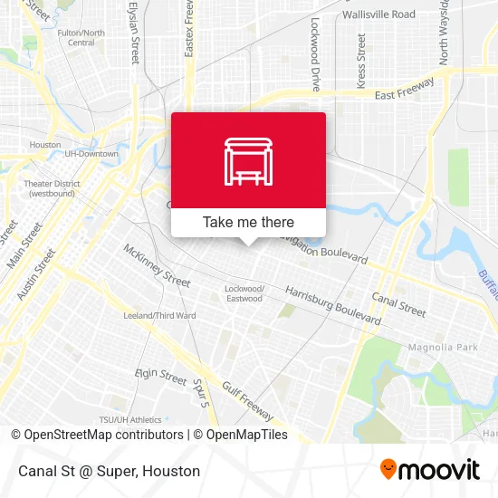 Canal St @ Super map