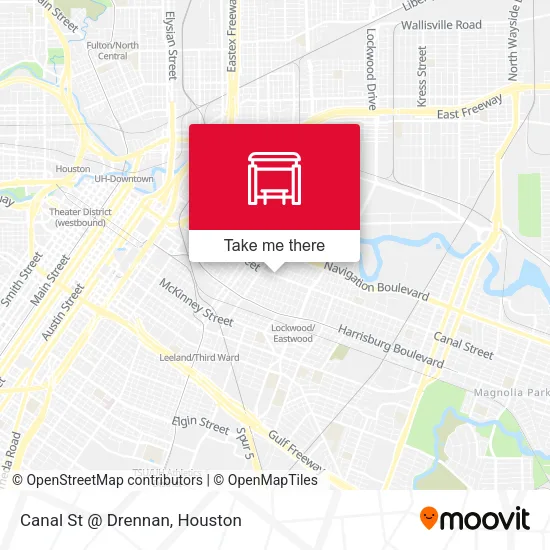 Canal St @ Drennan map