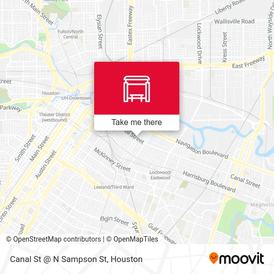 Canal St @ N Sampson St map