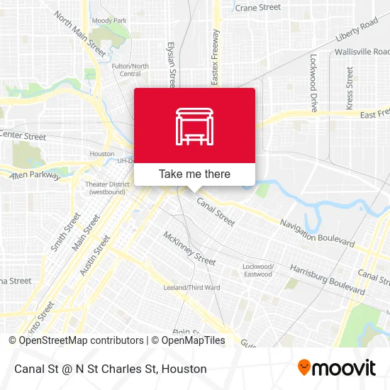 Mapa de Canal St @ N St Charles St