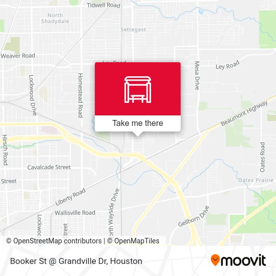 Booker St @ Grandville Dr map