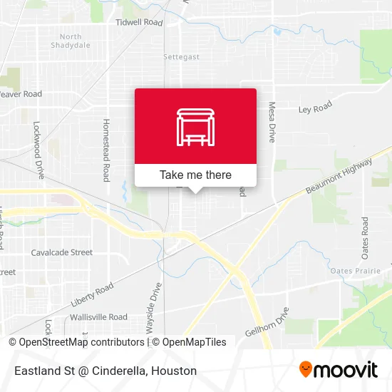 Eastland St @ Cinderella map