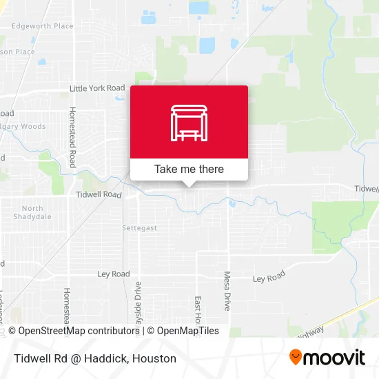 Mapa de Tidwell Rd @ Haddick