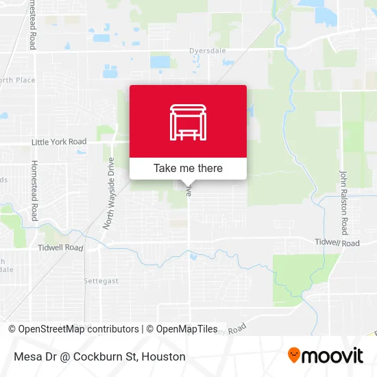 Mesa Dr @ Cockburn St map
