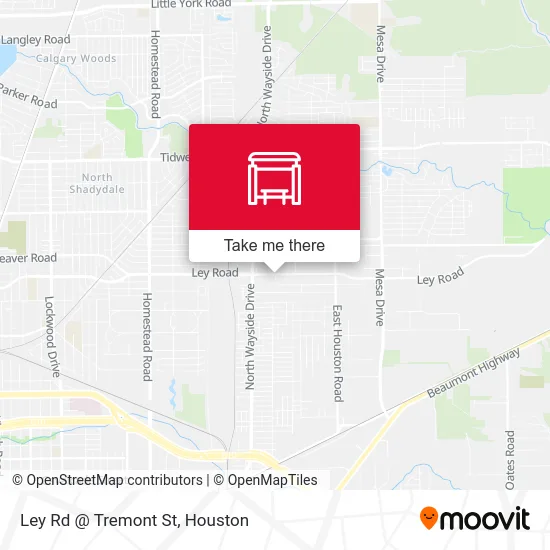 Ley Rd @ Tremont St map