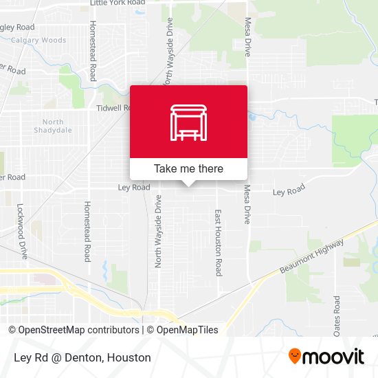 Ley Rd @ Denton map