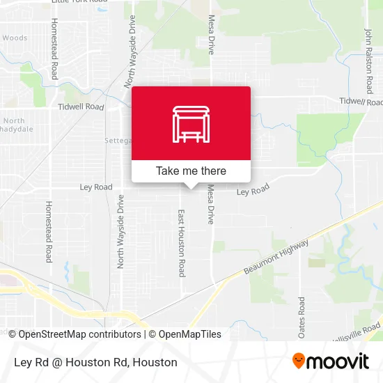 Ley Rd @ Houston Rd map