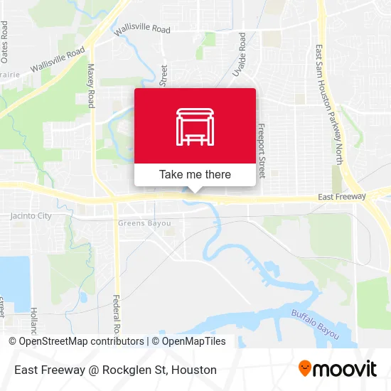 East Freeway @ Rockglen St map