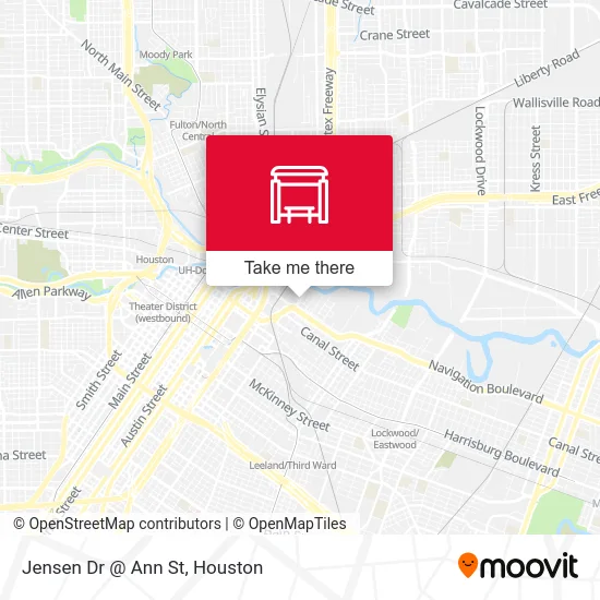 Jensen Dr @ Ann St map