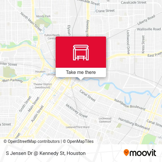S Jensen Dr @ Kennedy St map