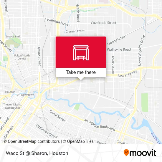 Waco St @ Sharon map