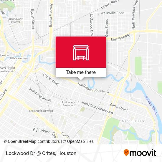 Lockwood Dr @ Crites map