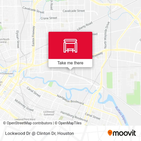 Lockwood Dr @ Clinton Dr map