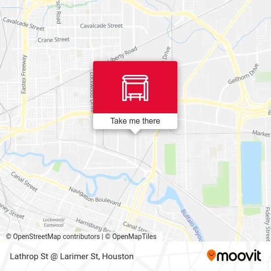 Lathrop St @ Larimer St map