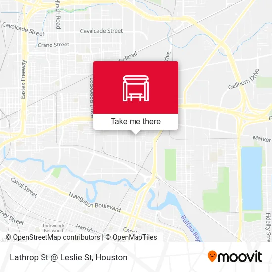 Mapa de Lathrop St @ Leslie St