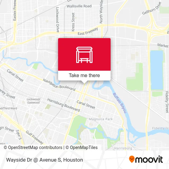 Wayside Dr @ Avenue S map