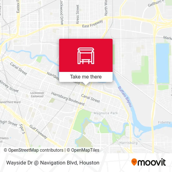 Wayside Dr @ Navigation Blvd map