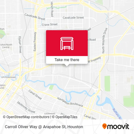 Mapa de Carroll Oliver Way @ Arapahoe St