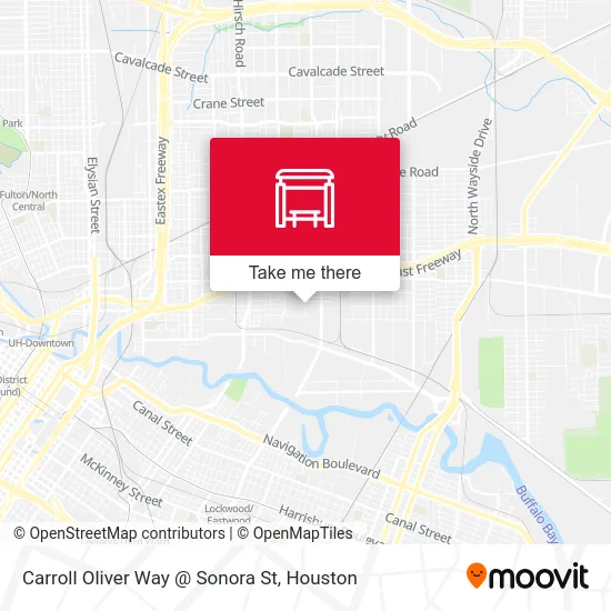 Carroll Oliver Way @ Sonora St map